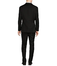 Cremieux Modern Fit Flat Front Solid Pattern 2-Piece Suit