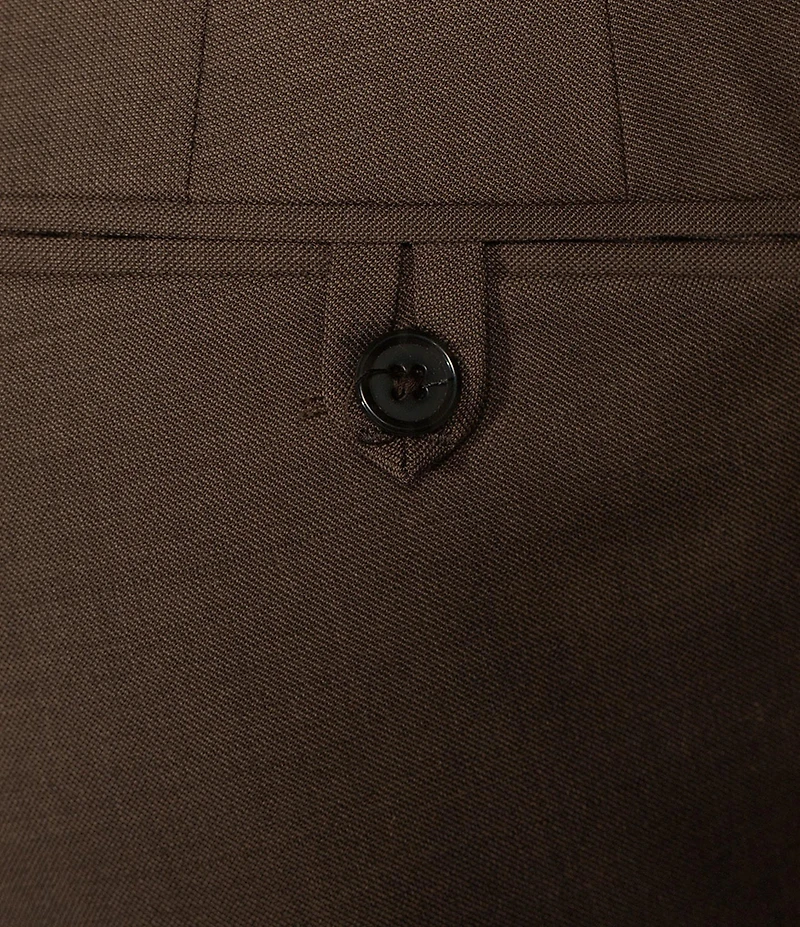 Cremieux Modern Fit Flat Front Solid Dress Pants