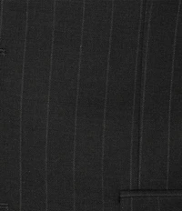 Cremieux Modern Fit Flat Front Stripe Pattern 2-Piece Suit