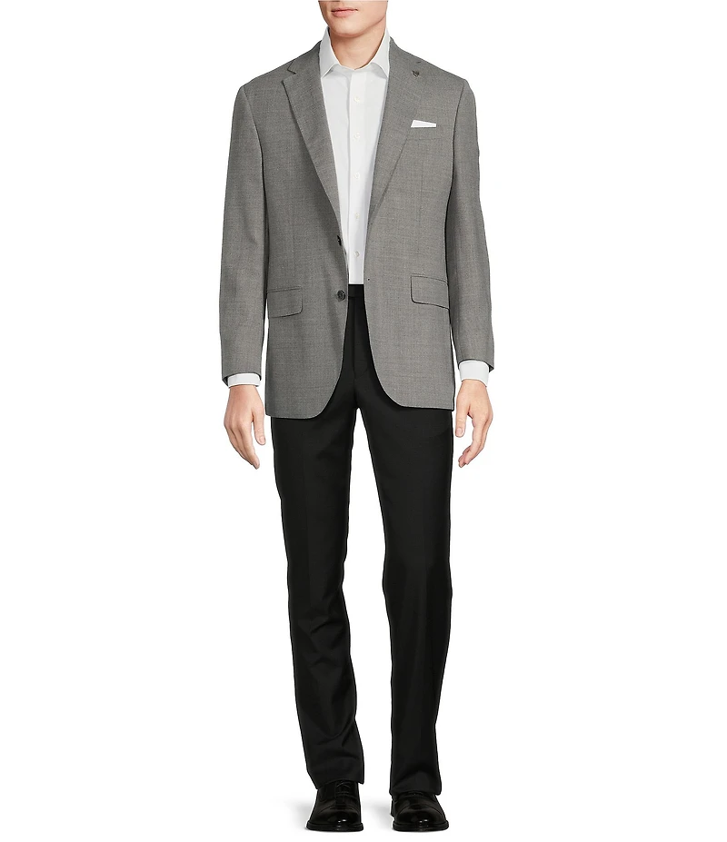 Cremieux Modern Fit Hopsack Pattern Sport Coat