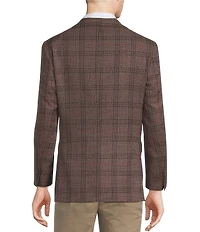 Cremieux Modern Fit Notch Lapel Plaid Sport Coat