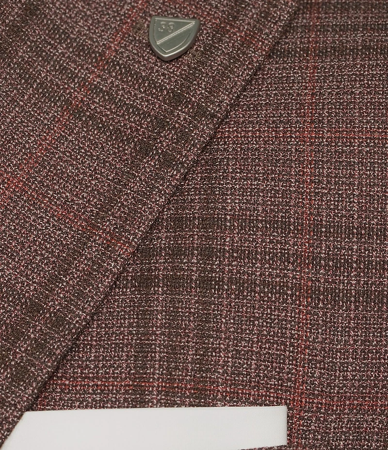 Cremieux Modern Fit Notch Lapel Plaid Sport Coat
