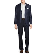 Cremieux Modern Fit Multi-Plaid Pattern Sport Coat