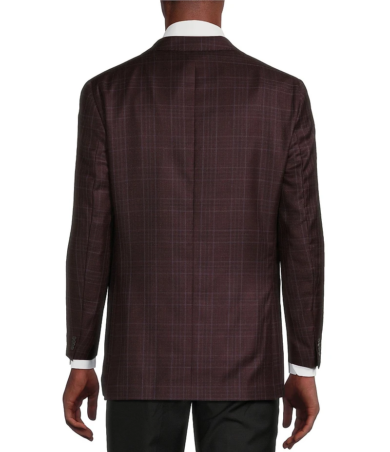 Cremieux Modern Fit Multi-Plaid Pattern Sport Coat