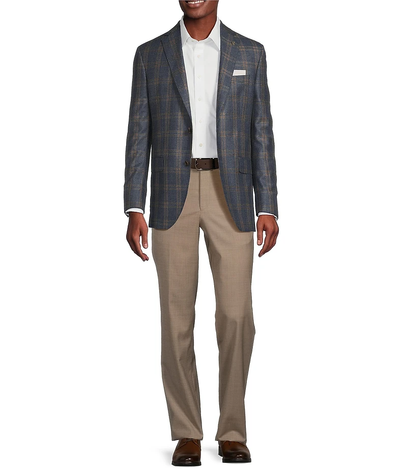 Cremieux Modern Fit Wide Plaid Sport Coat