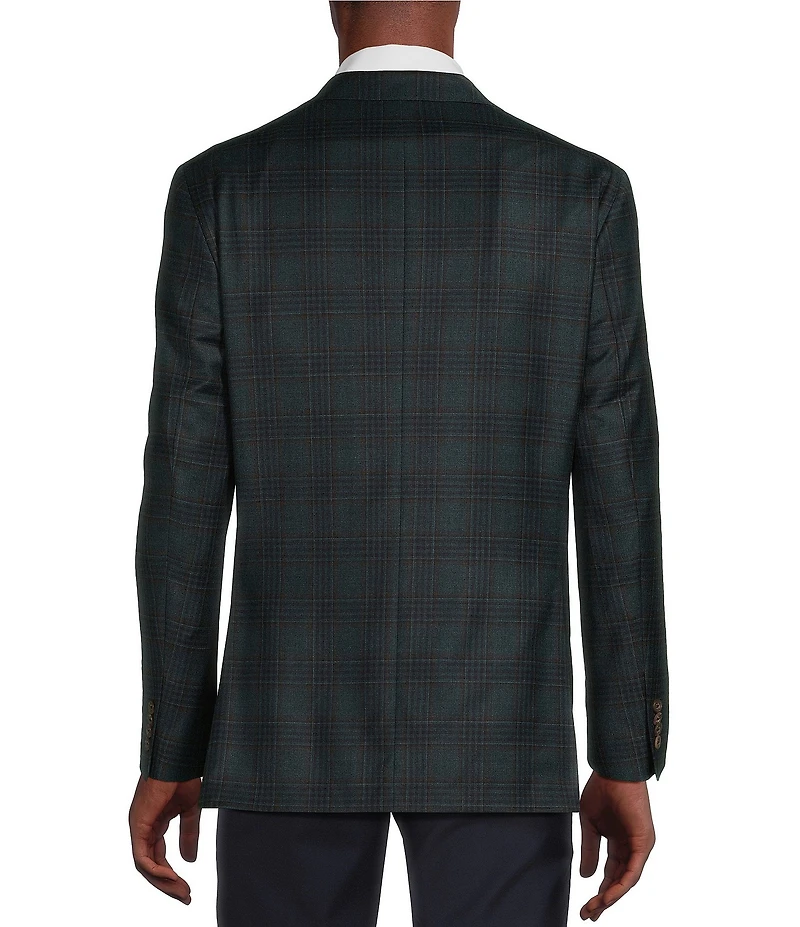 Cremieux Modern Fit Multi Plaid Pattern Sport Coat