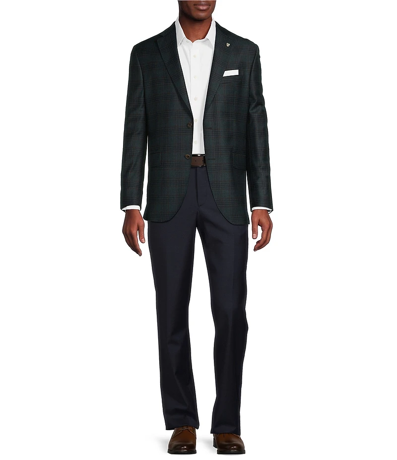 Cremieux Modern Fit Multi Plaid Pattern Sport Coat