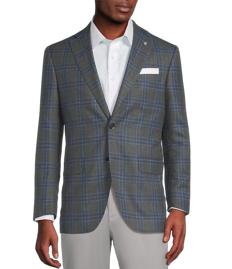 Cremieux Modern Fit Plaid Sport Coat
