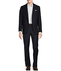 Cremieux Modern Fit Solid Hopsack Pattern Sport Coat