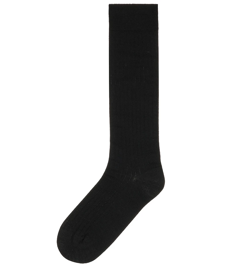Cremieux Over-The-Calf Rib Knit Crew Dress Socks