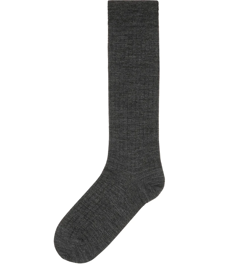 Cremieux Over-The-Calf Rib Knit Crew Dress Socks