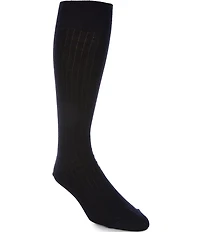 Cremieux Over-The-Calf Rib Knit Crew Dress Socks