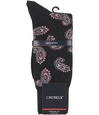 Cremieux Paisley Socks