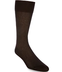 Cremieux Pindot Pattern Crew Dress Socks