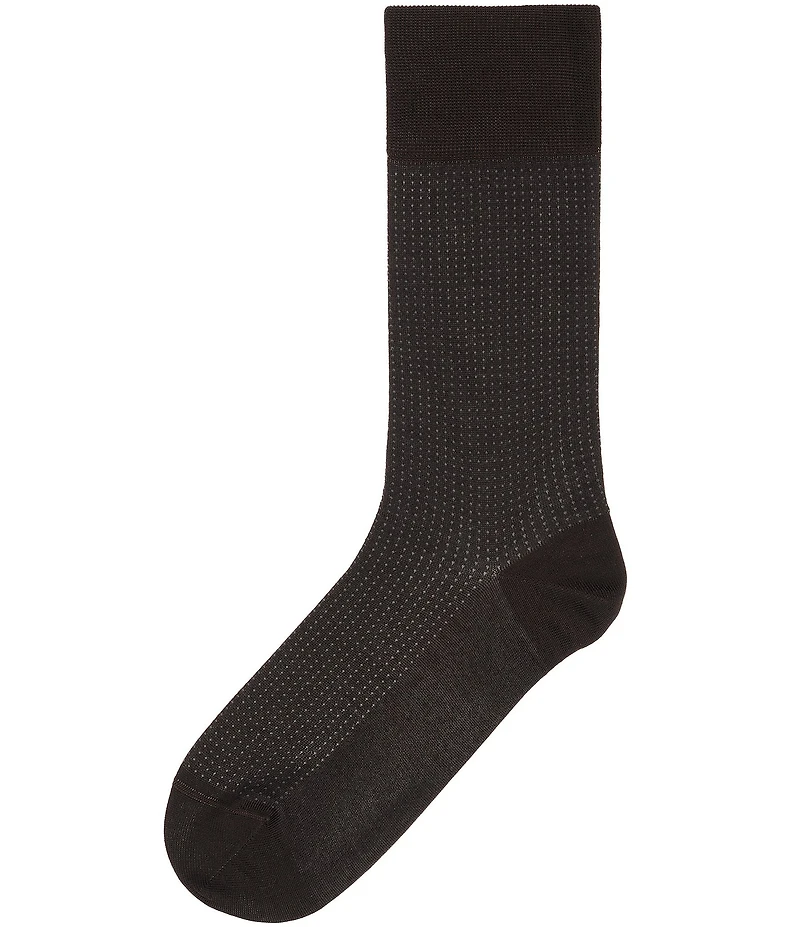 Cremieux Pindot Pattern Crew Dress Socks