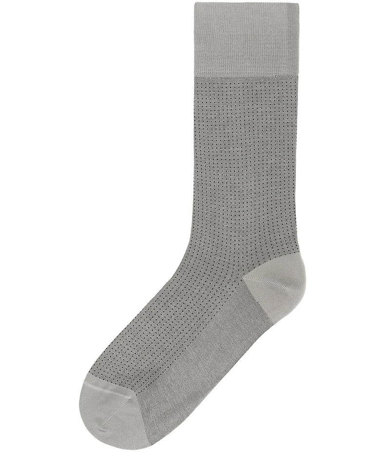 Cremieux Pindot Pattern Crew Dress Socks