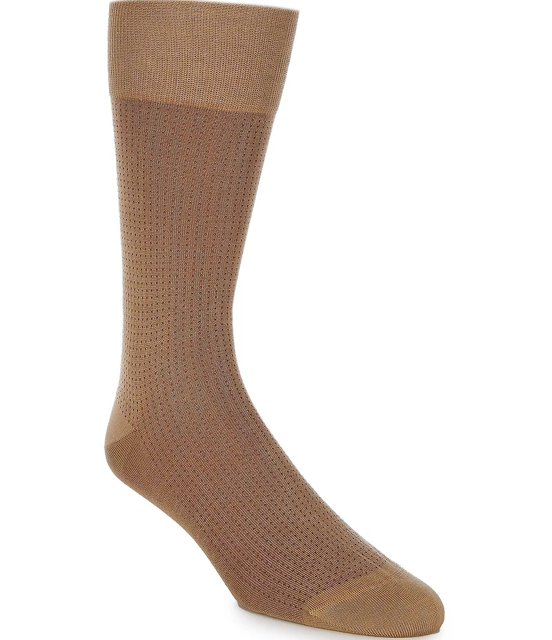 Cremieux Pindot Pattern Crew Dress Socks