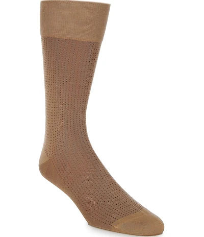 Cremieux Pindot Pattern Crew Dress Socks