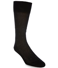 Cremieux Pindot/Square Pattern Dress Socks