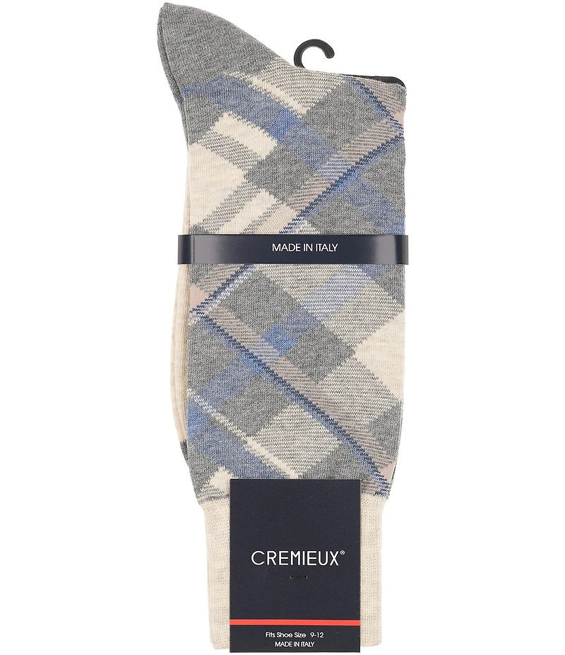 Cremieux Plaid Crew Socks