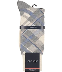 Cremieux Plaid Crew Socks