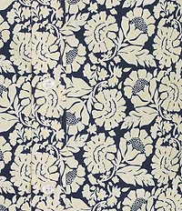 Cremieux Premium Denim Floral Print Short Sleeve Woven Shirt