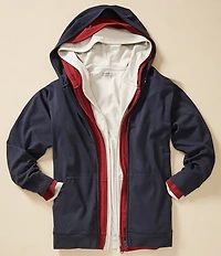 Cremieux Premium Denim Full-Zip Hoodie