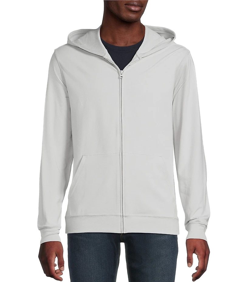Cremieux Premium Denim Full-Zip Hoodie