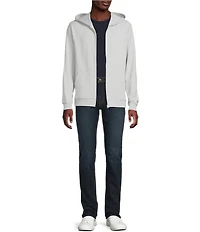 Cremieux Premium Denim Full-Zip Hoodie