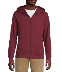 Cremieux Premium Denim Full-Zip Hoodie Jacket