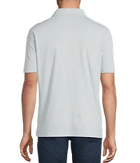 Cremieux Premium Denim Garment Dyed Short Sleeve Polo Shirt