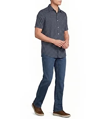 Cremieux Premium Denim Geo Short Sleeve Woven Shirt