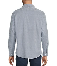Cremieux Premium Denim Geometric Dot Long Sleeve Woven Shirt