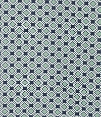 Cremieux Premium Denim Geometric Print Short Sleeve Coat Front Knit Shirt