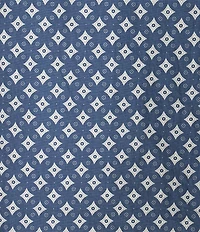 Cremieux Premium Denim Geometric Print Stretch Short Sleeve Woven Shirt