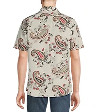 Cremieux Premium Denim Large Multi Paisley Stretch Woven Shirt