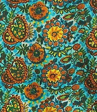 Cremieux Premium Denim Medium Floral Print Stretch Short Sleeve Woven Shirt