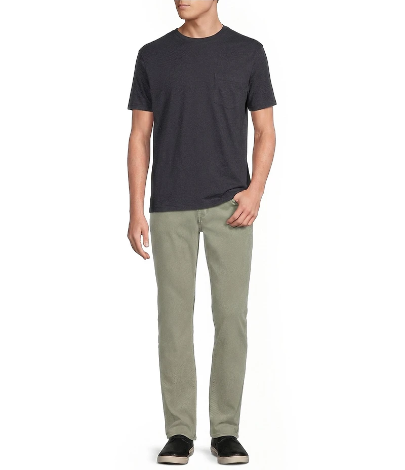 Cremieux Premium Denim Relaxed Straight Fit Luxe Twill Stretch Jeans