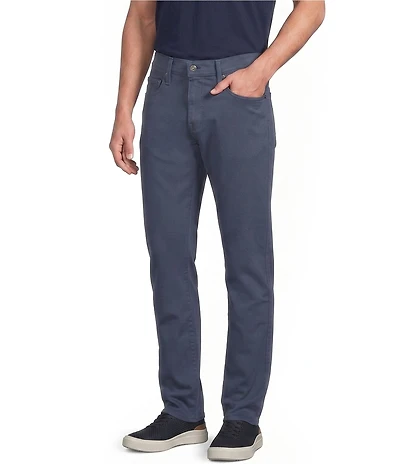 Cremieux Premium Denim Relaxed Straight Fit Luxe Twill Stretch Jeans