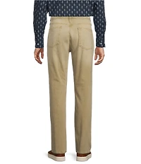 Cremieux Premium Denim Relaxed Straight Khaki Stretch Jeans