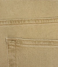Cremieux Premium Denim Relaxed Straight Khaki Stretch Jeans