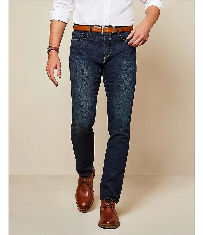 Cremieux Premium Denim Slim Fit Dark Wash Stretch Jeans