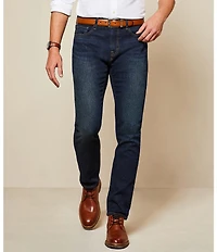 Cremieux Premium Denim Slim Fit Dark Wash Stretch Jeans