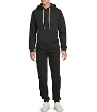 Cremieux Premium Denim Solid Fleece Jogger Pants