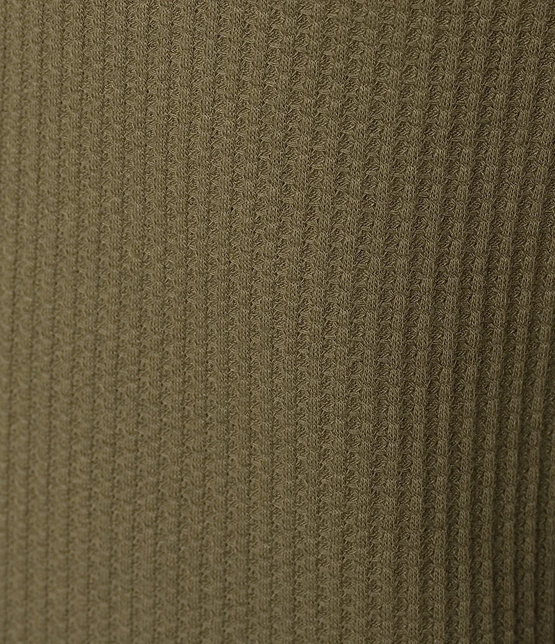 Cremieux Premium Denim Solid Long Sleeve Henley Shirt