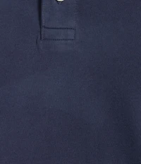 Cremieux Premium Denim Solid Short Sleeve Henley Shirt