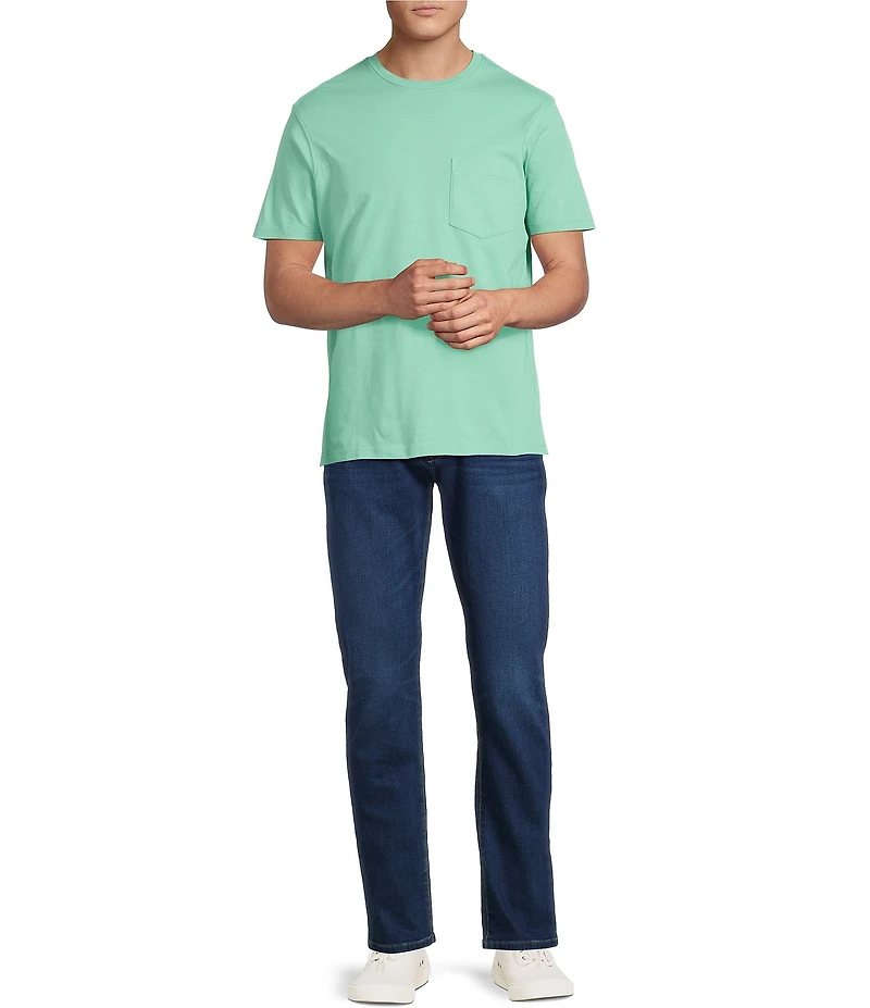 Cremieux Premium Denim Solid Short Sleeve Pocket T-Shirt