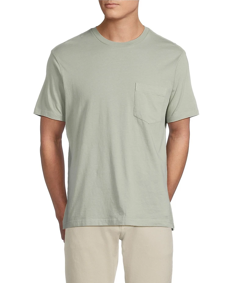 Cremieux Premium Denim Solid Short Sleeve Pocket T-Shirt