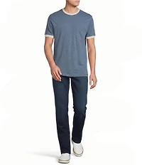Cremieux Premium Denim Solid Short Sleeve Ringer T-Shirt