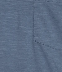 Cremieux Premium Denim Solid Short Sleeve Ringer T-Shirt